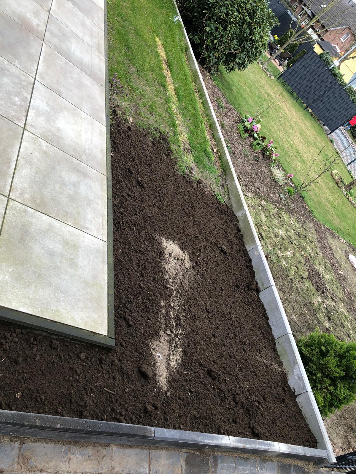 Projekt 3 - Terrasse mit Garten und Bord